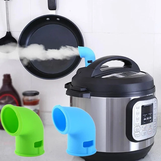 LONAGE Accessoire de dérivation de vapeur pour autocuiseur, silicone alimentaire, accessoire de libération de vapeur pour Instant Pot Duo/Duo Plus/Ultra/Smart Models, rotation à 360° pour rediriger la