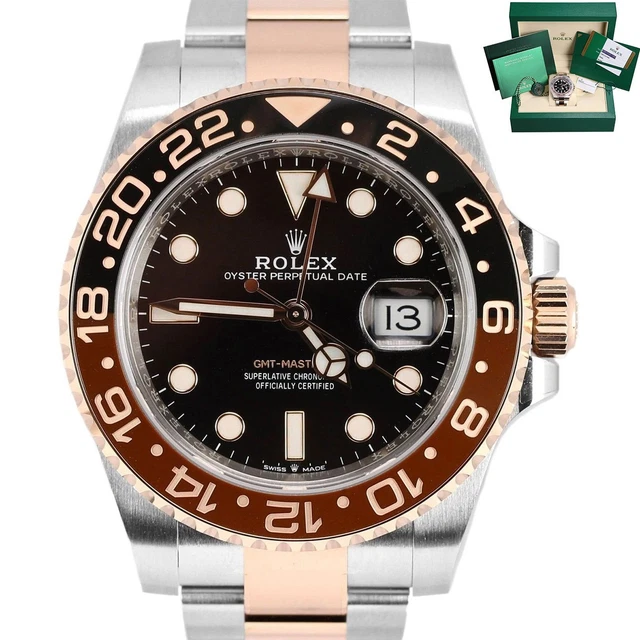 Gmt master 2 discount acciaio e oro rosa