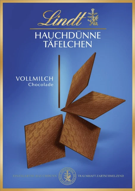 Lindt tavolette cioccolato fine latte intero 3x 125h NUOVE MHD 1/24
