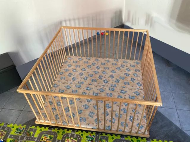Laufgitter Zwillingslaufgitter XXL 140x140 Zwillinge Ställchen Baby