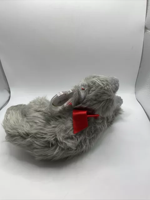Ty Beanie Babies Beani The Grey Persian Cat With Tag In  Plastic Protector 3