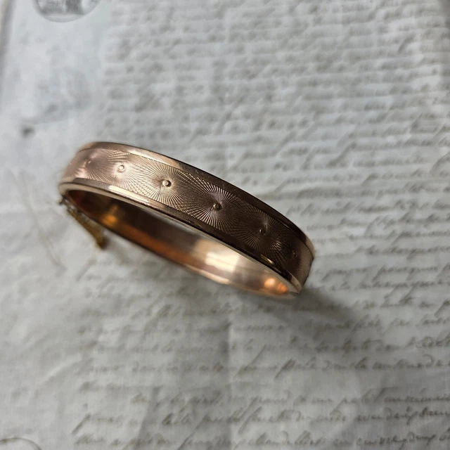 Bracelet rigide plaqué or - PSBC73Z - PSBC73Z
