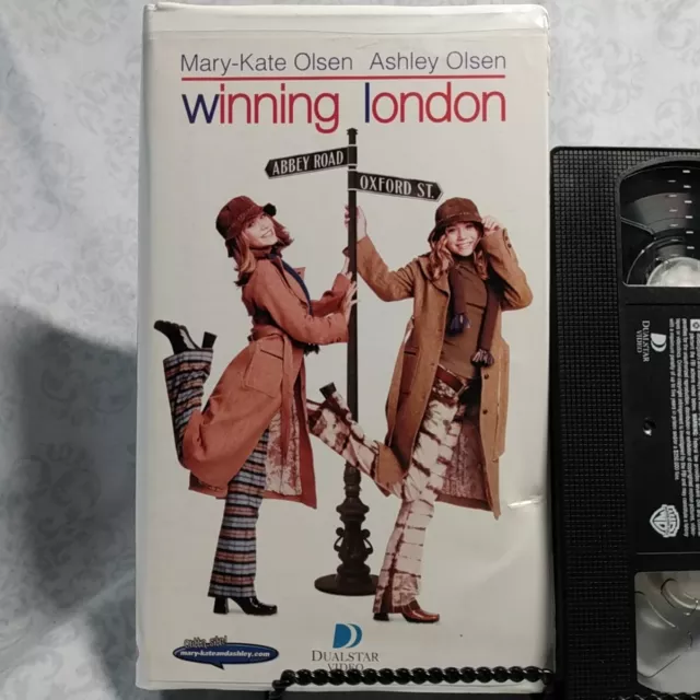 Winning London Vhs 2001 Clamshell Mary Kate & Ashley Olsen $4.99 - Picclick