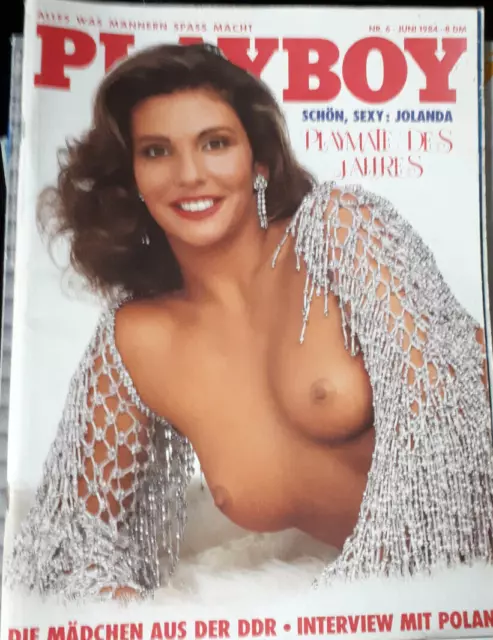 Playboy Nr.6/1984-Die Playmate des Jahres--Männermagazin