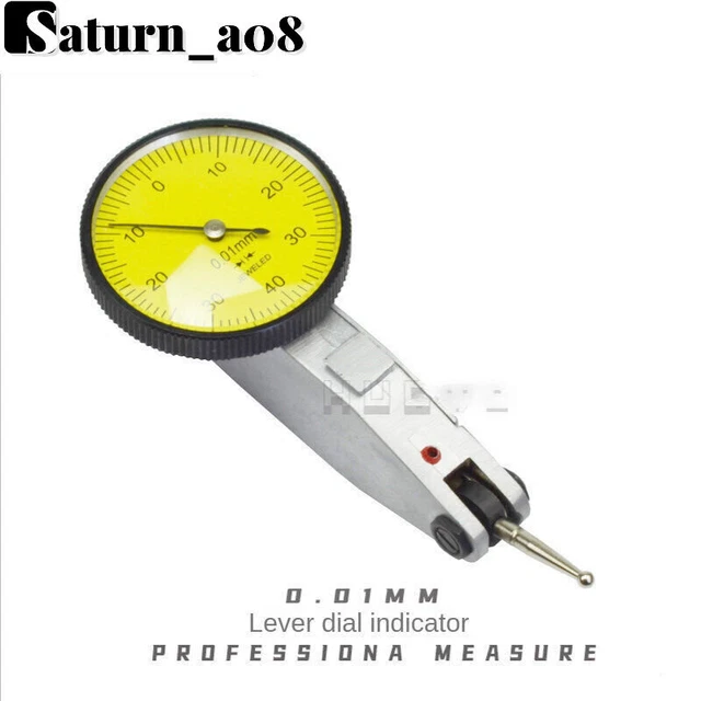 1PC-0-0.8mm 0.01mm Lever Dial Test Indicator Jewelry Type Tip