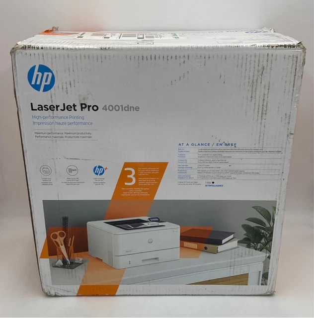 HP LASERJET PRO 4001dne Black White Laser USB Wired Printer 179.99