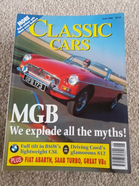 classic cars magazine June  1995