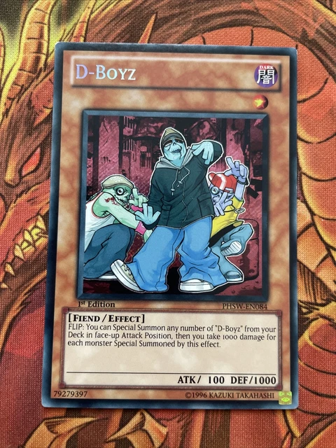 d boyz yugioh card Yu-Gi-Oh! - D-Boyz (PHSW-EN084) - Photon Shockwave - 1st Edition Every “D” YuGiOh Card!? #yugiohmasterduel