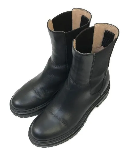 Gianvito Rossi Chester Side Gore Boots 23.5cm 9HI69