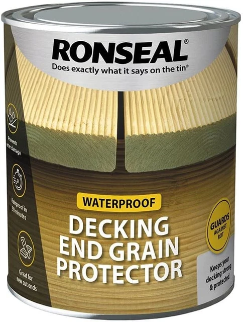 Ronseal RSLEGP750 extremo de cubierta grano preservado verde, 750 ml