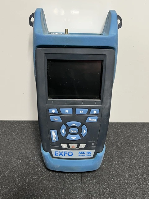 EXFO AXS-100-023B-EI-VFL ASX Series Handheld OTDR, ASX-100, For Parts or Repair