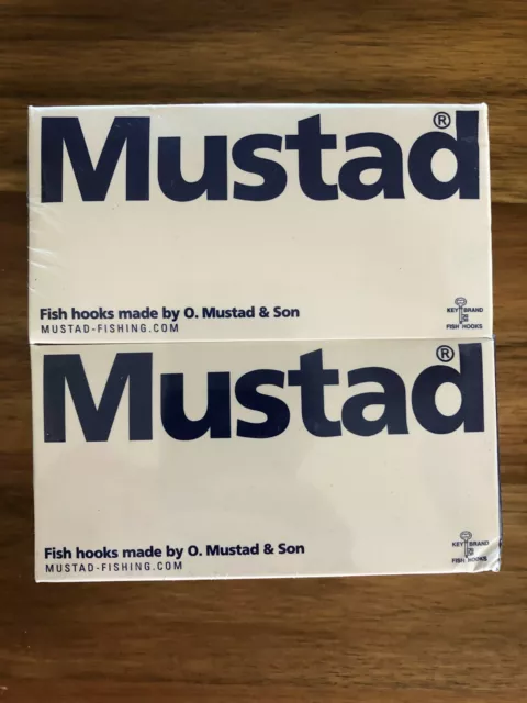 MUSTAD FISH HOOKS Suicide 92554 Qty 5 x 10 Pks Size #6 (50 Hooks) + FREE  POST! $5.99 - PicClick AU