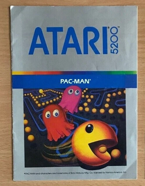 ATARI 5200 - PAC-MAN Instruction Manual