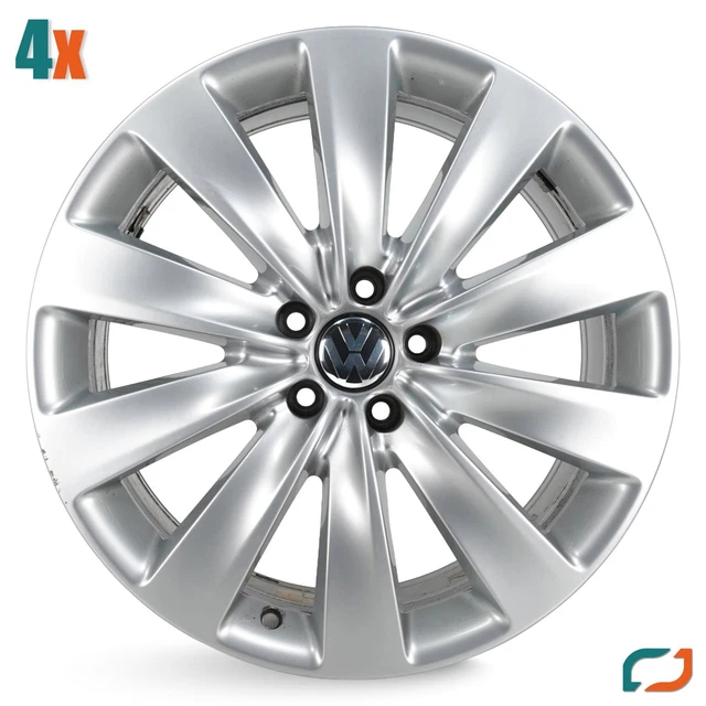 4x Original VW Phaeton Alufelgen Felgen 19 Zoll 8,5x19 5x112 3D0601025AP