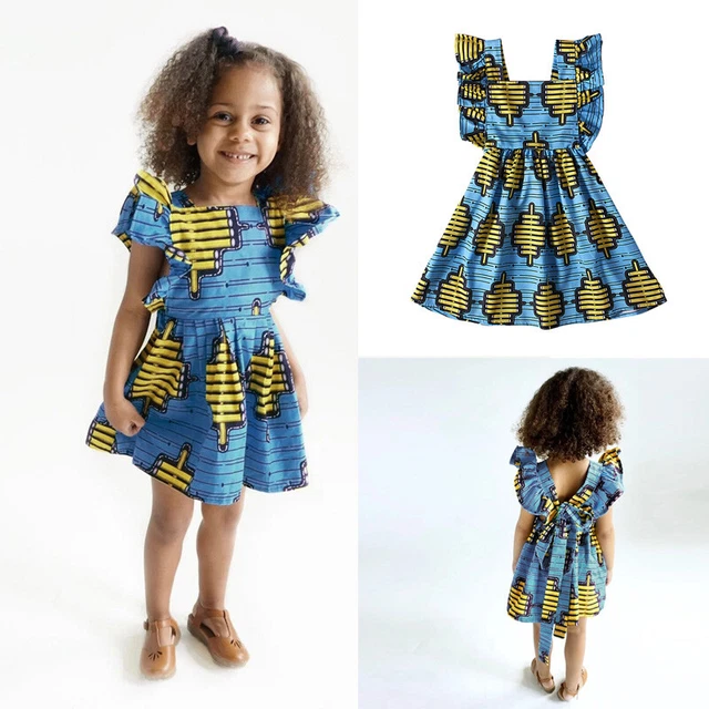 Gonne con stampa top arricciacapelli per bambine bambine abiti abito da festa set abiti