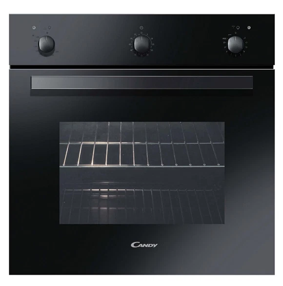 Candy Flg 202/1 N Four Encastré Gaz Static 55L Boutons Classe A+ Noir
