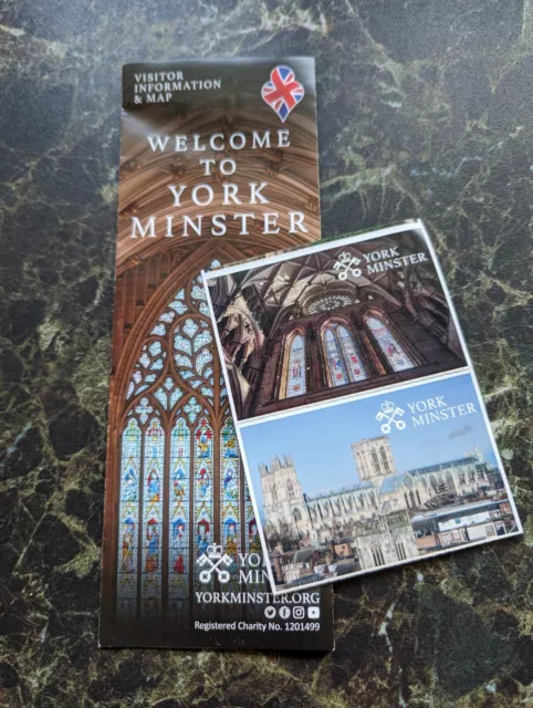 York Minster Two Adult Admission Ground Entry Tickets Exp Date 25/09/2024 set 2