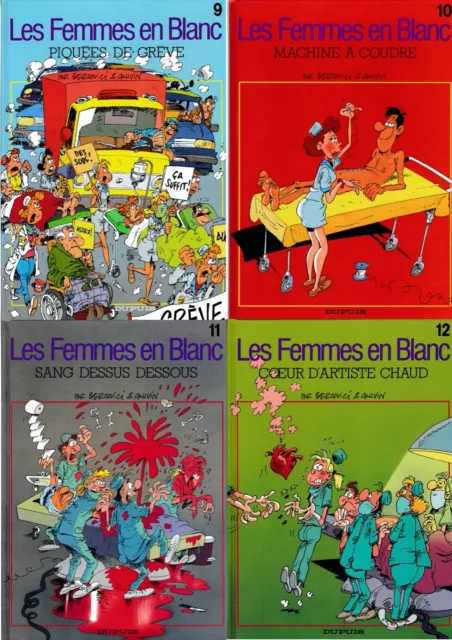 BD - Les Femmes en Blanc - 9 à 12 - EO – Bercovici - Cauvin