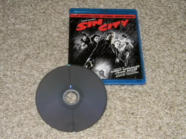 Sin City (Blu-ray Disc, 2009, 2-Disc Set, Special Edition Recut And Extended)