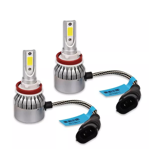 Kit 2 Bombillas Led 7600LM H1 H3 H4 H7 H8 H9 H11 HB3 HB4 HIR1 HIR2 Cruce Coche