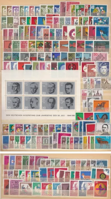 WEST GERMANY 1955-2000 STRONG ALL COMPLETE MNH collection incl. all Sheets 3