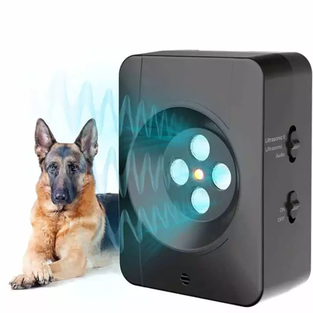 Ultrasonic Anti-Bark Device Pet Dog Barking Control Stop Repeller Silencer UK