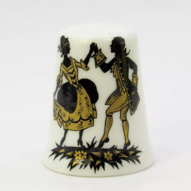 Royal Grafton Collectable Bone China Thimble Dancing Figures