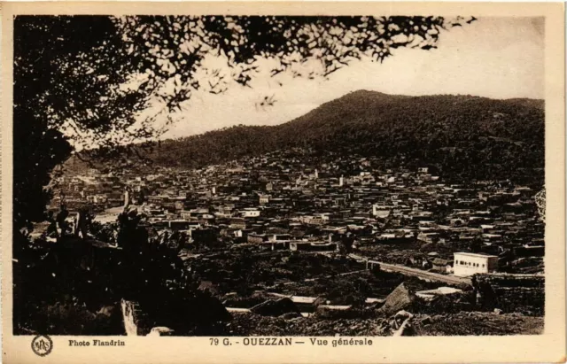 CPA AK MAROC OUEZZAN - Vue générale (280423)