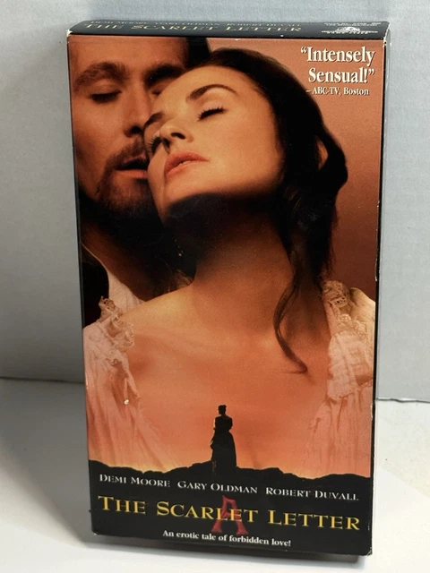 THE SCARLETT LETTER 1996 VHS Demi Moore VHS Tape £1.79 - PicClick UK