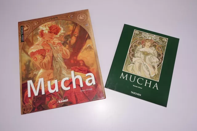 Alfons Mucha . Art Nouveau . Jugendstil . 2 Bücher . Leben und Werk