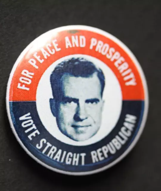 Badge politique américain "Richard Nixon" American pin