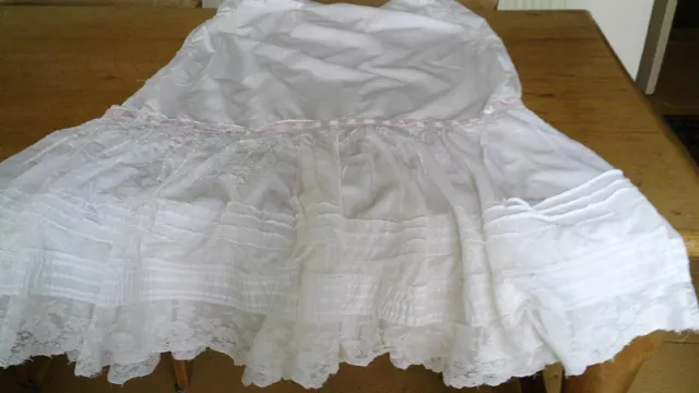 Original Antique Edwardian Petticoat