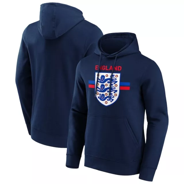 Official England Football Hoodie Mens M XL Hooded Top National Team Crest