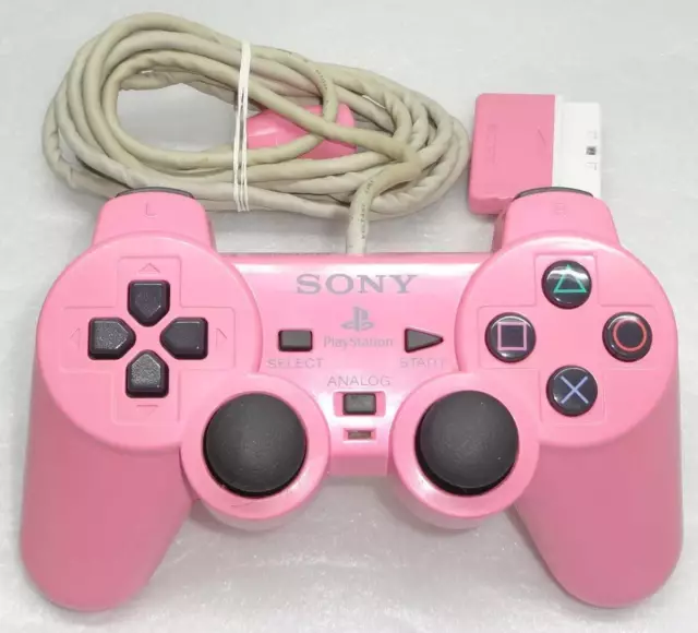 SONY Official DualShock 2 Controller  Pink Playstation2 PS2 /TESTED 20081