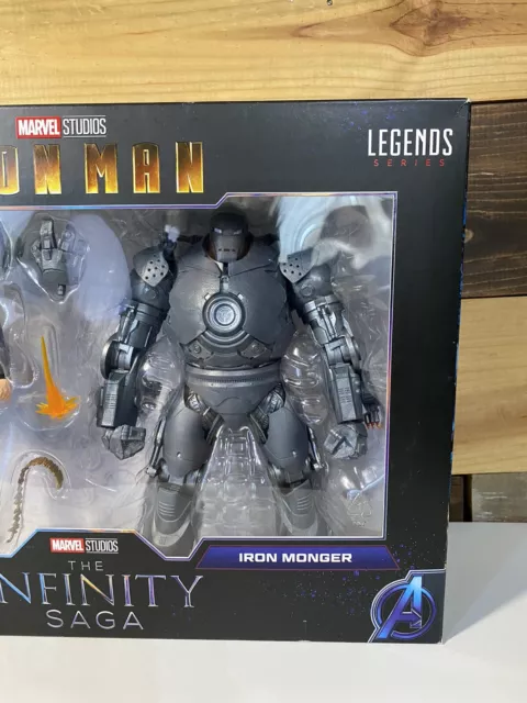 Hasbro Marvel Legends Obadiah Stane Iron Monger Infinity Saga Iron Man 2 Pack 3