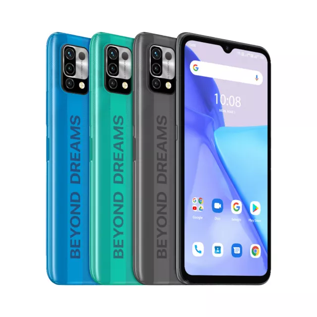 UMIDIGI Power 5S 32GB 6.53'' 6150mAh Android 11 Smartphone 16MP AI Triple Caméra