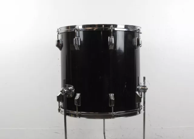 1970s Rogers 16x16 Jet Black Pearl Floor Tom 3