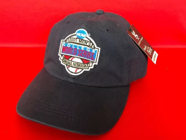 College World Series 2005 Hat Cap Strap Back  NCAA Men's Baseball Omaha CWS NWT