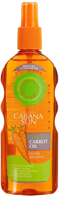 Aceite de zanahoria original Cubana Sun acelera bronceado 200 ml