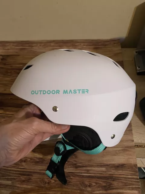 OUTDOOR MASTER KELVIN Carbon Fiber Ski Helmet Snowboard Helmet Men ...
