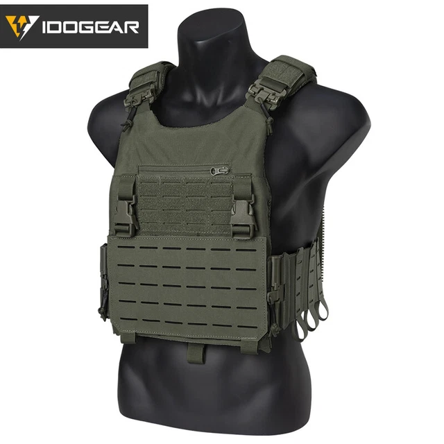 PEW TACTICAL VEST Plate Carrier FCPC V5 Lightweight Laser Cut Paintbal