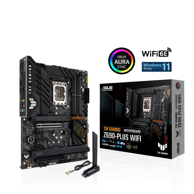 ASUS TUF GAMING Z690PLUS WIFI Mainboard Sockel Intel LGA 1700 EUR 323