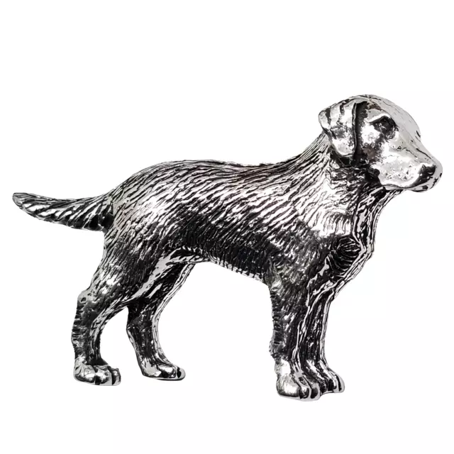 Labrador Pin Badge Lab Retriever Pet Working Dog Broche en étain par AR Brown