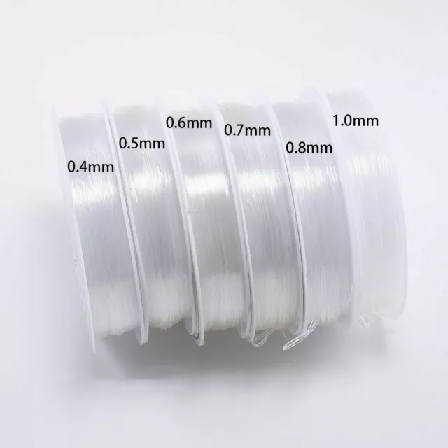 Strong Stretchy Crystal Elastic Beading Line Cord Thread String Jewelry Making