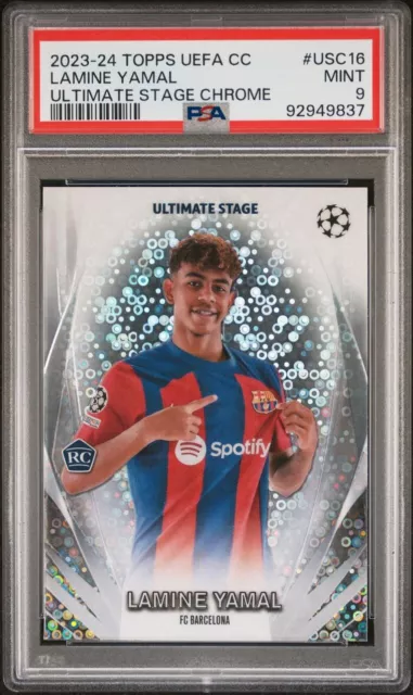 2023-24 TOPPS UEFA Club Competizioni Lamine Yamal Ultimate Stage