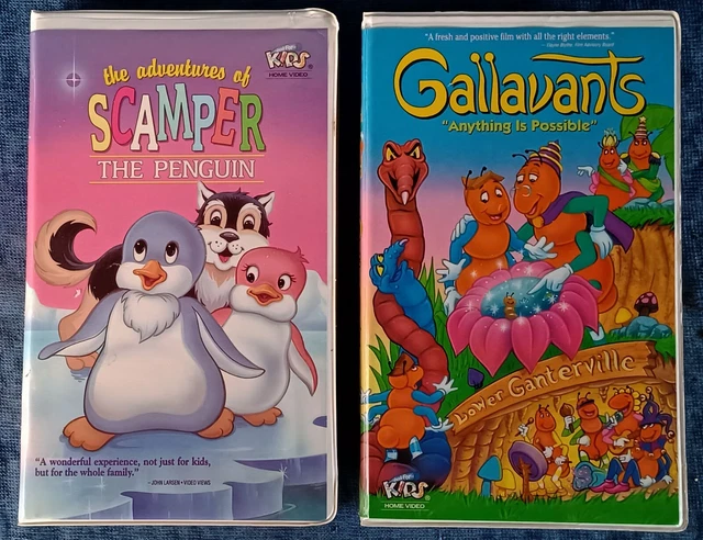 THE ADVENTURES OF Scamper The Penguin (1989) VHS Video Tape £8.41 ...