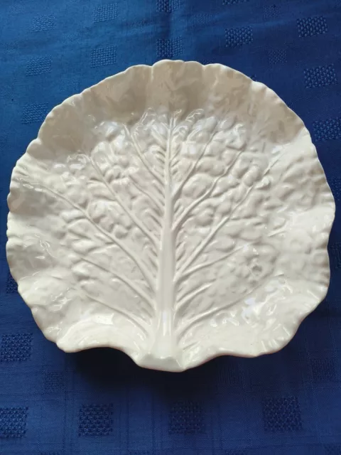 Superb "Bordello" Round Ceramic White Dish/Plate.