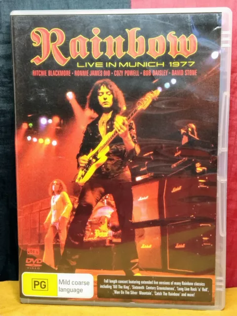 Rainbow - Live In Munich 1977 (DVD, 1978)