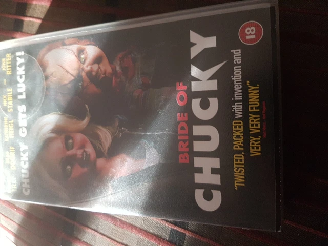 Bride Of Chucky VHS Video Tape Horror