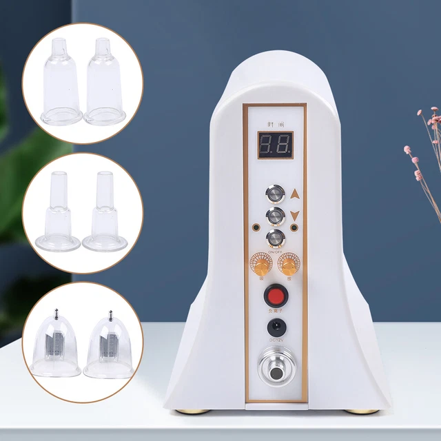 32 CUPS VACUUM Cupping Therapy Lifting Body Massage Machine for Breast